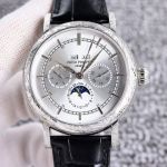 Swiss Grade Copy Patek Philippe Complications Silver Stainless Steel Watch